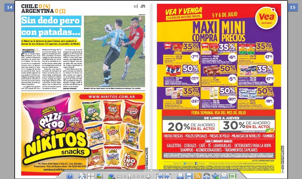 Nikitos - Novedades - CAMPAÑA NACIONAL NIKITOS DIARIO OLE