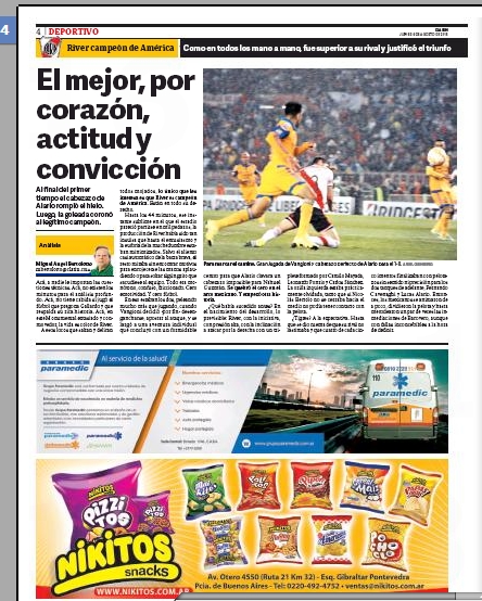 Nikitos - Novedades - CAMPAÑA NACIONAL NIKITOS DIARIO CLARIN